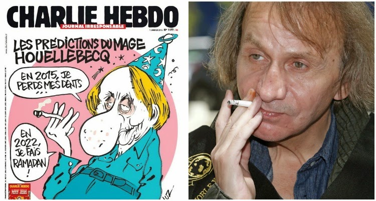 Michel-Houellebecq, Charlie Hebdo